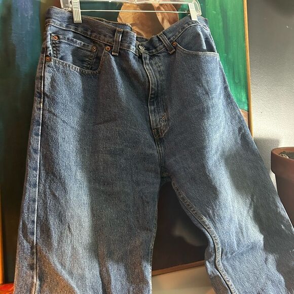 Levi's 505 Relaxed Fit Blue Jeans 38" x 30" - Picture 15 of 15